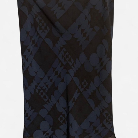 Y2K Express 100% Silk Floral Midi Skirt - Picture 1 of 4